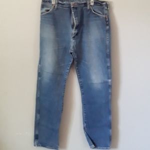 Wrangler blue jeans